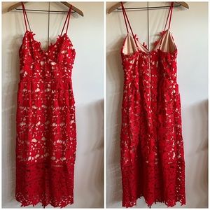 {EUC} FASHION sleeveless lace dress